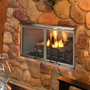 Villa Gas Fireplace