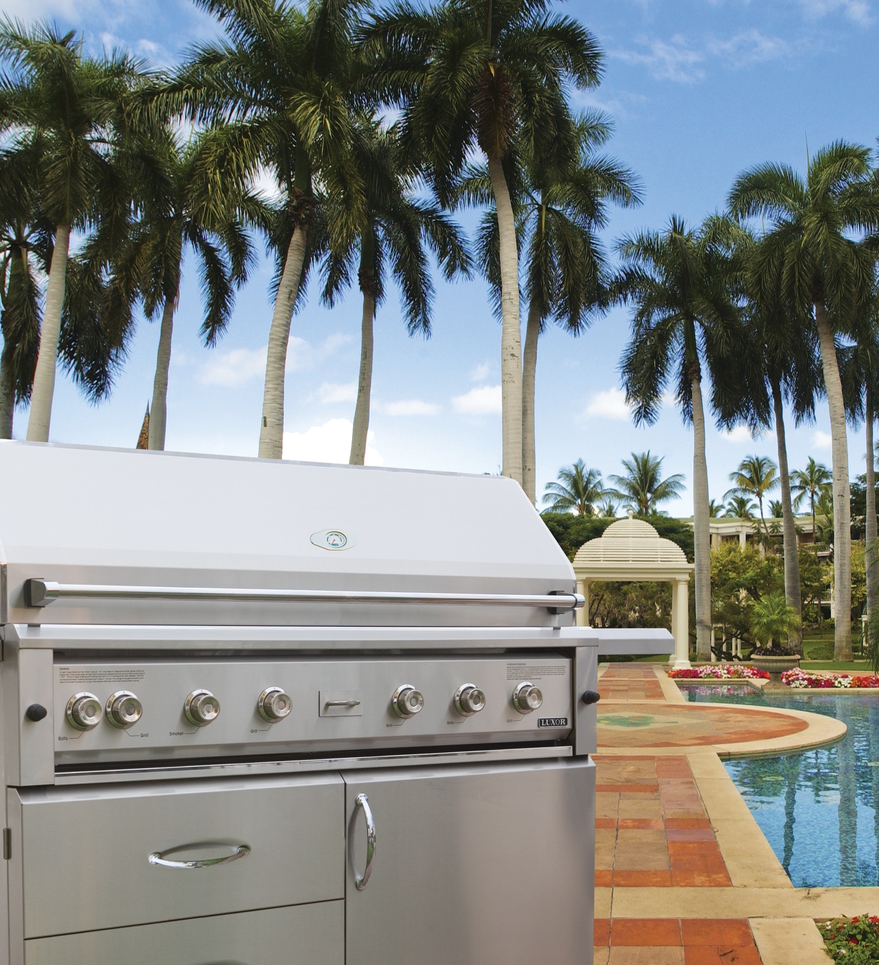 LUXOR BBQ Grill, LUXOR BBQ GRILLS, Encino Fireplace Shop
